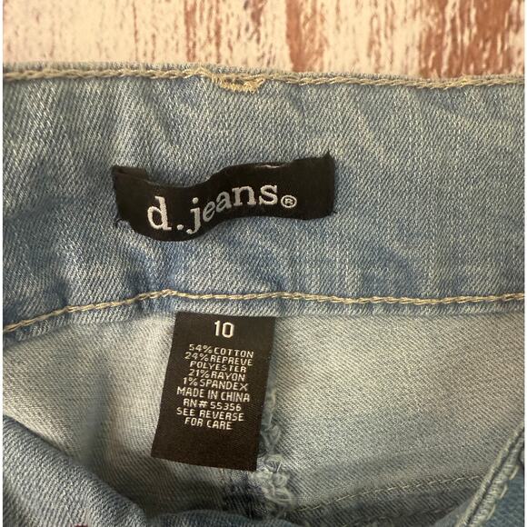 d.jeans Recycled Denim High Waist Mom Jean Size 10 NWT - Picture 3 of 5